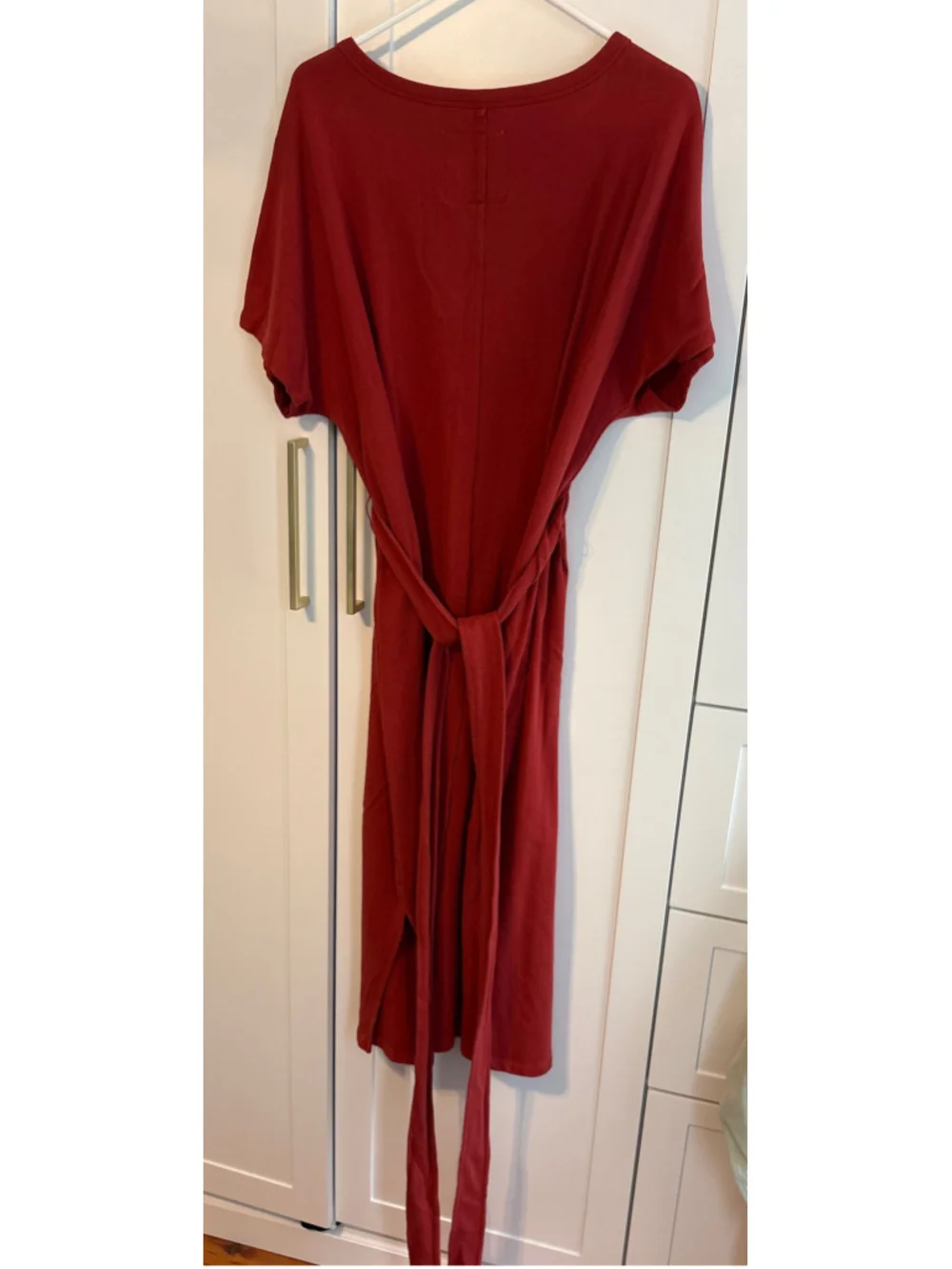 Women's Peace Love World Red Midi Dress Size XL - Picture 5 of 7